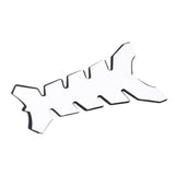 Universal Motorcycle Fuel Tank Protector Pad with Self-Adhesive Backing – Scratch Protection, Black