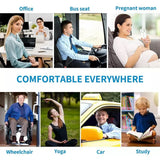 Cooling Honeycomb Gel Seat Cushion – Double-Layer Egg-Shaped Sitting Pad for Office, Car and Travel, Blue