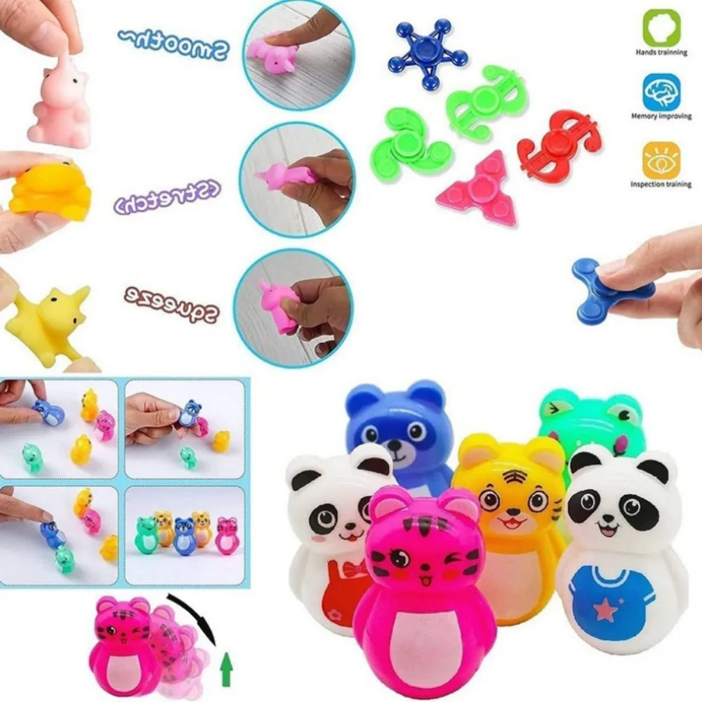 Party Bag Fillers Set, 206 Assorted Toys for Kids – Birthday Party Favours, Classroom Prizes & Gifts
