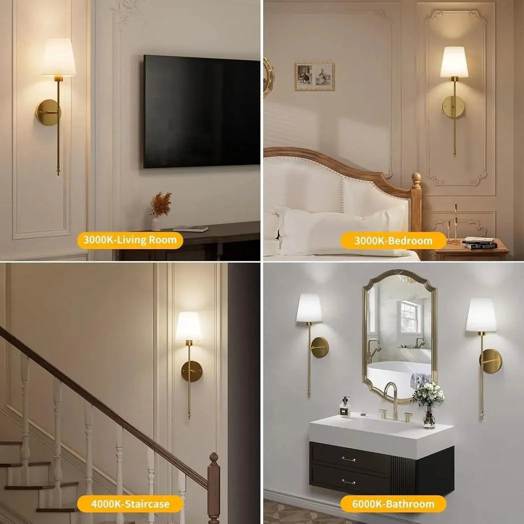 Wireless Wall Lamp - Set of 2