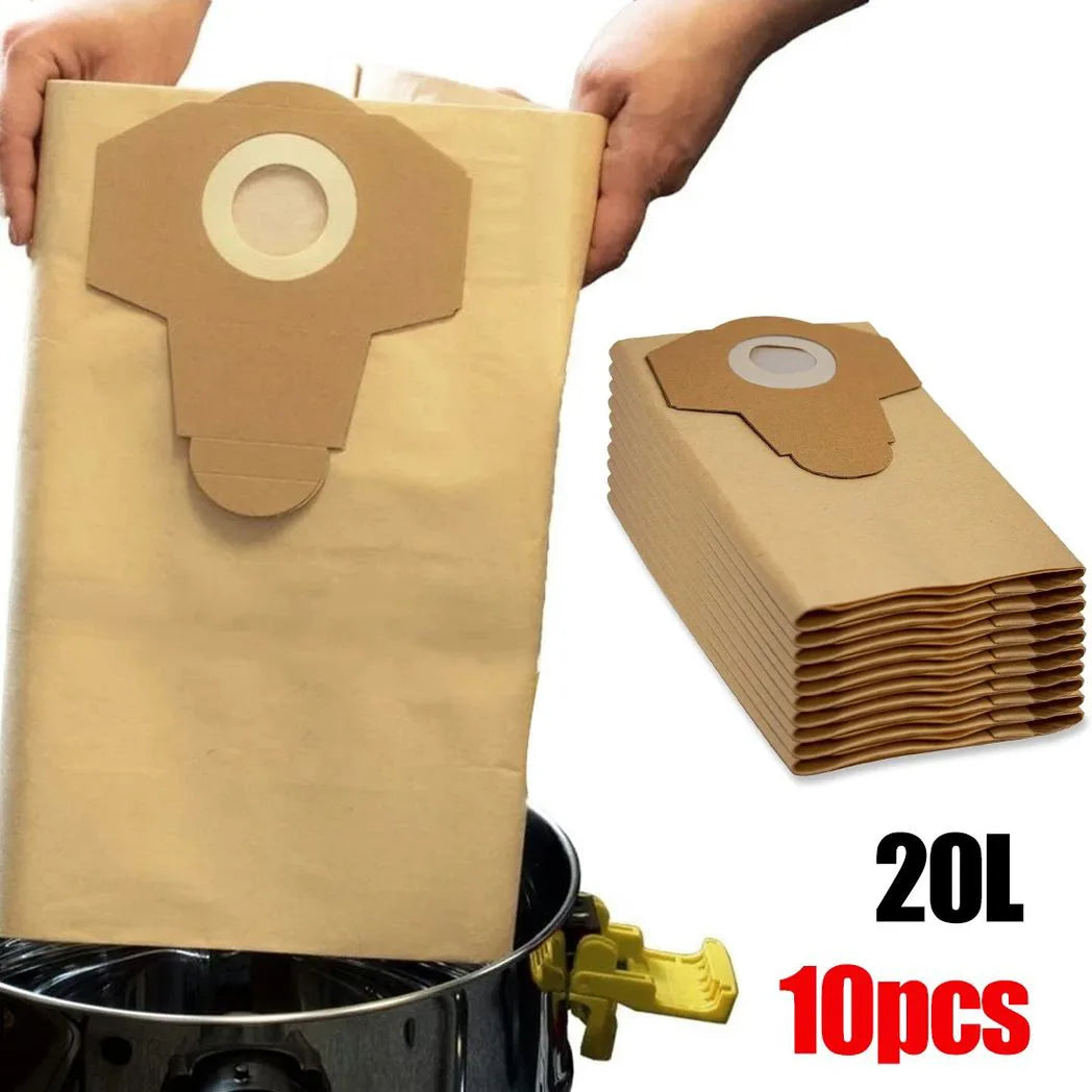 10pcs 20L vacuum cleaner accessories dust bag dust bag filter garbage bag