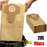 10pcs 20L vacuum cleaner accessories dust bag dust bag filter garbage bag
