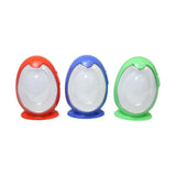 Portable Plastic LED Egg Lamp – Egg-Shaped Round Mood Light, Assorted Colours
