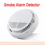 2 Pack Photoelectric Smoke Alarm Detectors with Test Button – Battery Included Home Fire Safety Sensors