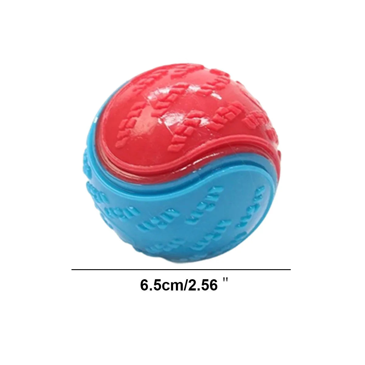 Scooby-Doo Squeaky Dog Balls, Set of 8 Durable Rubber Toys – Interactive Play & Teeth Cleaning