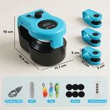 PawHut Interactive Cat Toy for Indoor Cats with Remote Control, Adjustable Speed, DIY Track and Mouse Sound