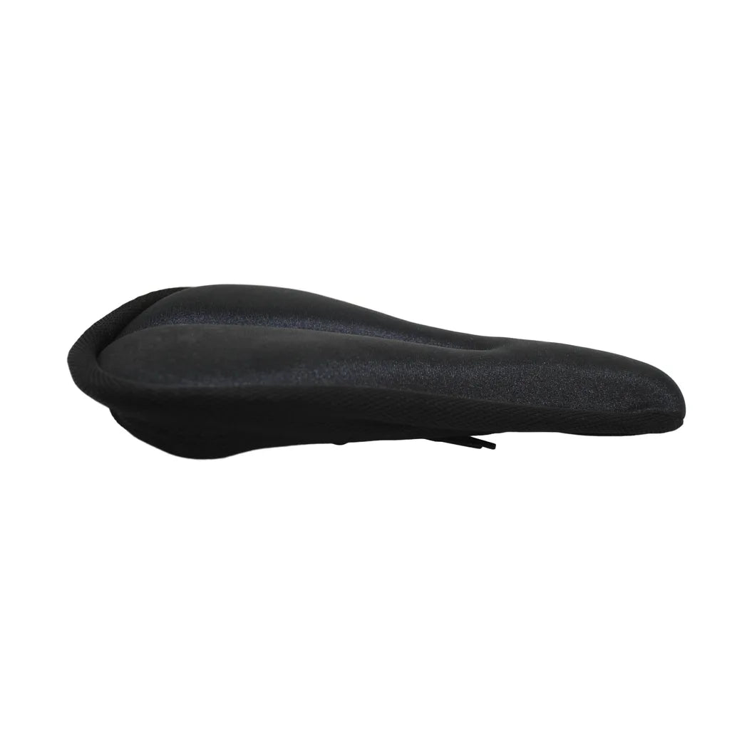 Soft Cushioned Wide Bicycle Saddle Seat, 26 x 26cm – Comfort Ride Bike Seat, Black