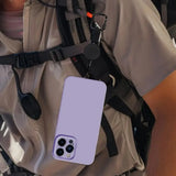 Retractable Anti-Theft Phone Tether with Belt Clip, Steel Wire Lanyard – Secure Phone Holder for Bags