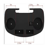 Clip-On Camping Chair Side Tables, Set of 2 – Cup Holder and Phone Tray for Outdoor Chairs