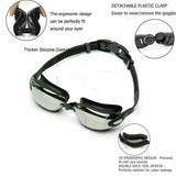 Anti-Fog Swimming Goggles with UV-Protective Lenses, Adjustable Strap, Nose Clip & Earplugs – Adults & Kids