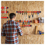 Magnetic Tool Holder Strips, 6 x 18 Inch Heavy Duty Steel Bars – Garage and Workshop Wall Storage Rack