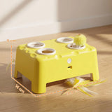 PawHut 3-in-1 Interactive Cat Toy with Mouse & Feather Teaser – Rechargeable Automatic Cat Toy