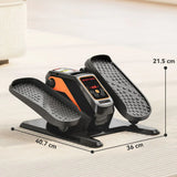 SPORTNOW Under Desk Elliptical Machine with 12 Speeds, LED Monitor & Remote Control – Electric Seated Pedal Exerciser