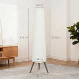 HOMCOM Dimmable Nordic Tripod Floor Lamp, 153cm