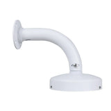 6 Inch Wall Mount Bracket for Dome CCTV & IP Cameras – Universal Alloy Pole Holder with Fixing Kit, White