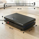 SPORTNOW Vibration Plate with 120 Speed Levels, 5 Programmes & Resistance Bands – Quiet Home Fitness Machine