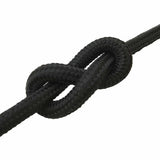 vidaXL Multipurpose Utility Rope 50 mm 5 m Black PP 15000 kg Max Load