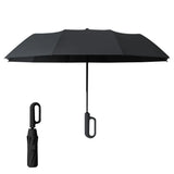 Windproof Automatic Folding Umbrella, 105 cm Canopy, 30 Reinforced Ribs, Ring Handle