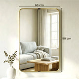 HOMCOM Rectangular Wall Mirror