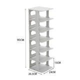 7Tier Shoe Rack Tall Storage Shelf Unit Cabinet Home Organiser Footwear Stand