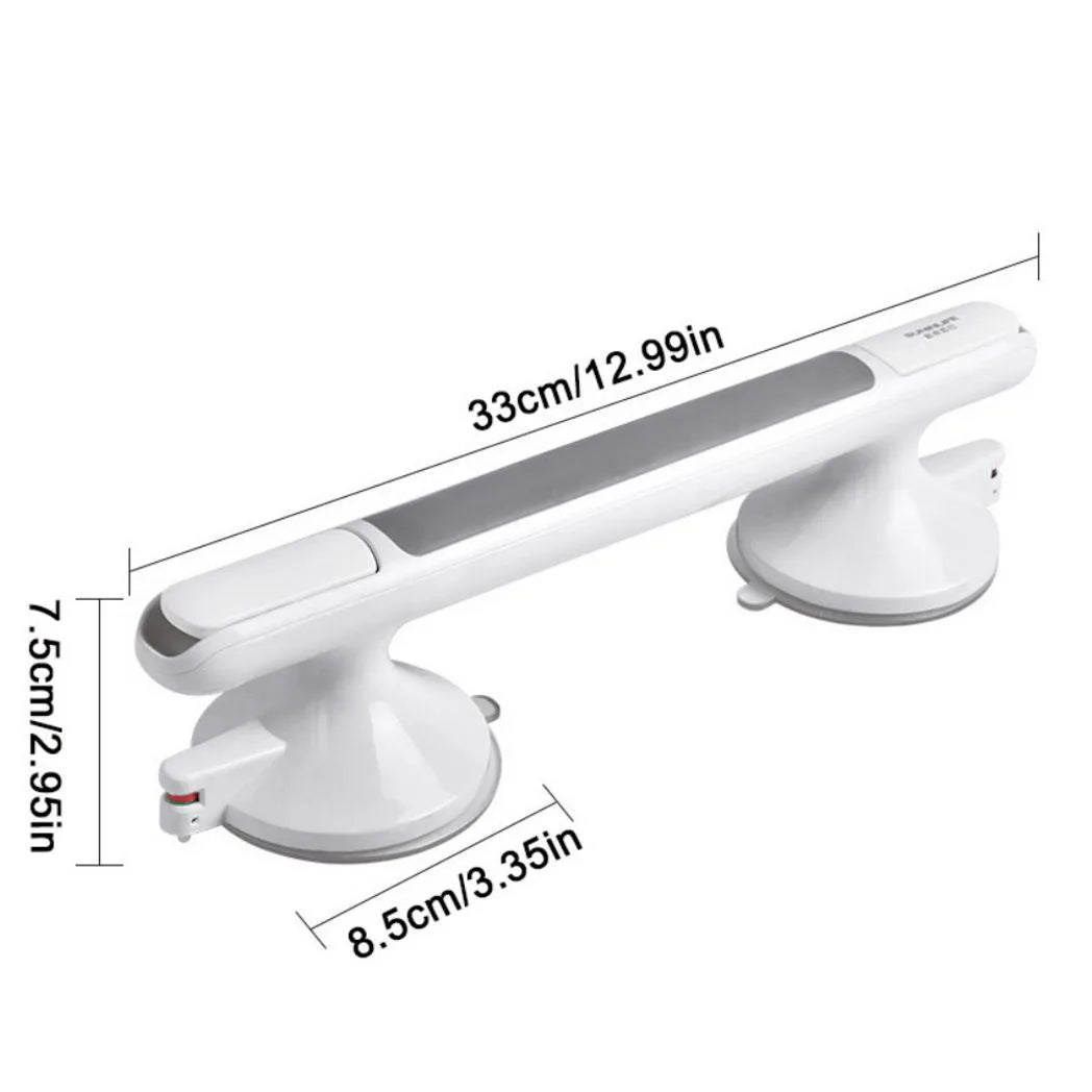 Safety Support Hand Rail Handle Bar Grip Grab Suction Bath Bathroom Shower R