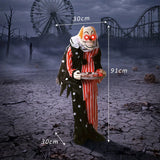HOMCOM Animated Clown – Sound & Touch Activated