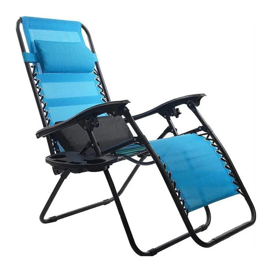 Clip-On Camping Chair Side Tables, Set of 2 – Cup Holder and Phone Tray for Outdoor Chairs