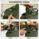 5L 0.6mm American Oil Barrel Army Green With Inverted Oil Pipe [Same Model Code: 77275272]