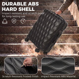HOMCOM 28 Inch Suitcase with TSA Lock & 360° Spinner Wheels – 98L ABS Hard Shell Checked Luggage, Black