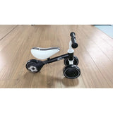 AIYAPLAY Balance Bike for Toddlers 1–2 Years with Adjustable Seat and Light-up Rear Wheels – Boys and Girls, Black