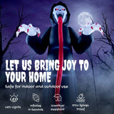 Outsunny 10 FT Halloween Inflatable Skeleton