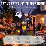 Outsunny 8 FT Halloween Inflatable Spooky Tree