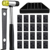 Laminate Flooring Installation Kit with Mallet, Pull Bar, Tapping Block and Spacers – DIY Floor Fitting Tools