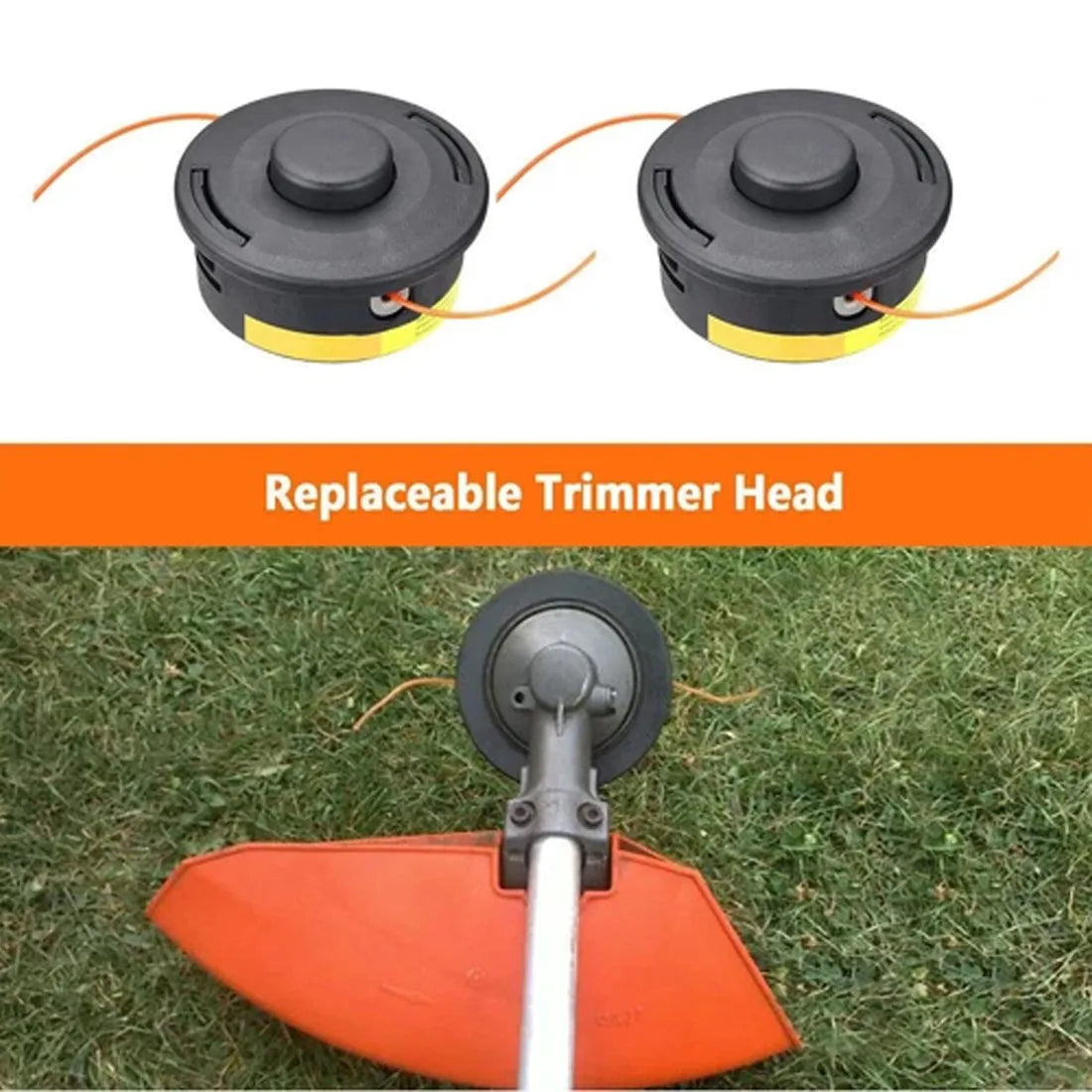 Stihl Autocut 25-2 Compatible Bump Feed Trimmer Head, Pack of 2 – Petrol Strimmer Replacement, 4002 710 2191