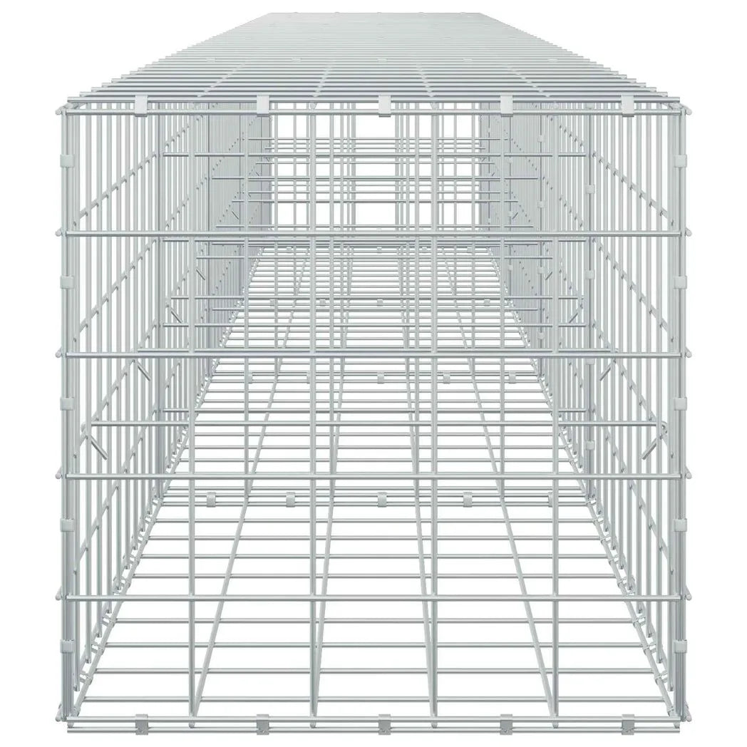 vidaXL Gabion with 3.5 mm Wire and 10x10 cm Mesh 450x50x50 cm