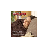 Luxury Soft Touch Electric Heated Throw Blanket, 160 x 130cm – Cosy Heated Home Comfort