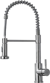 Modern Monobloc Pull-Out Kitchen Mixer Tap with Dual Spray Modes – Single Lever Swivel Spout, Brass Body