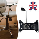 Replacement Office Chair and Stool Tilt Mechanism with Lock Lever and Base Plate – Repair Part, Medium