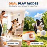 PawHut 6 Pack ETPU Dog Balls, 58mm – Bite-Resistant Floating Fetch and Chew Toys for Small and Medium Dogs