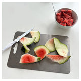 Double-Sided Stainless Steel Chopping Board, 46 x 30cm – Large Kitchen & Camping Cutting Board, Silver