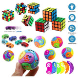 52 Piece Assorted Party Favours Toy Set for Kids – Party Bag Fillers, Pinata Fillers & Prizes