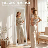 HOMCOM 37 x 157 cm Full Length Mirror – White