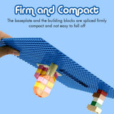 Building Block Baseplates – 10 Pack, Double Sided 10 x 10 Inch, 32 x 32 Studs
