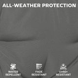 Outsunny Set of 6 Outdoor Seat Cushions with Machine Washable Cover