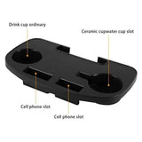 Clip-On Camping Chair Side Tables, Set of 2 – Cup Holder and Phone Tray for Outdoor Chairs