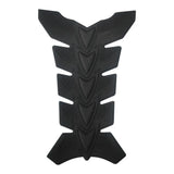 Universal Motorcycle Fuel Tank Protector Pad with Self-Adhesive Backing – Scratch Protection, Black