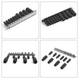 10 Piece Magnetic Tap Socket Set, 1/4" & 3/8" Drive – Tap Holders for Thread Cutting Taps M1.5 to M14