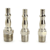 12-Piece BSP Air Line Hose Fittings Set – 1/4 and 3/8 Inch Compressor Quick-Release Connectors