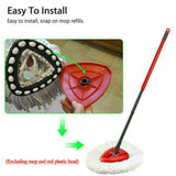 6 Pack Microfibre Replacement Mop Heads for Vileda and O-Cedar Spin Mop Systems – Wet and Dry Mopping