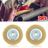 Replacement 2-Pack Steel Wire Brushes for Ryobi RAC814 – Fits RY18PCA-0, OPC1800 & OPC1815 Patio Cleaners